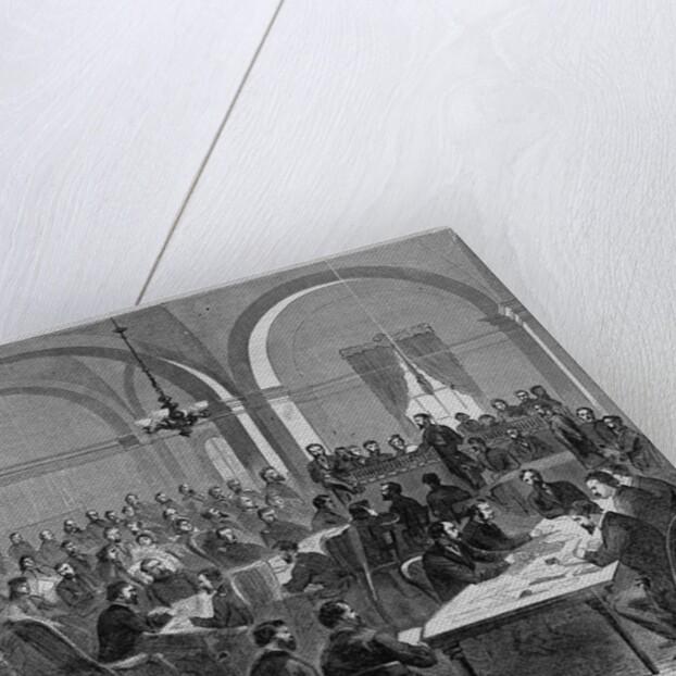 The Court-Room in which Captain Wirz, the Anderson Jailer, is Being Tried at Washington by Anonymous