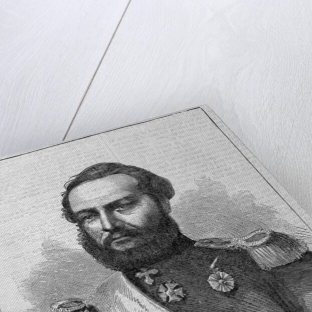 Francis Solano Lopez, President of Paraguay by Anonymous