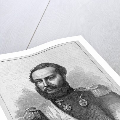 Francis Solano Lopez, President of Paraguay by Anonymous