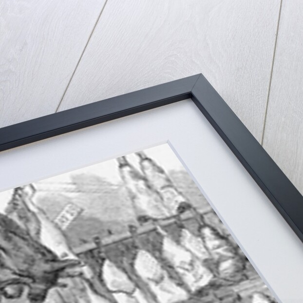 Christmas-Beef and Mutton in Washington Market, New York, 1865 by Anonymous