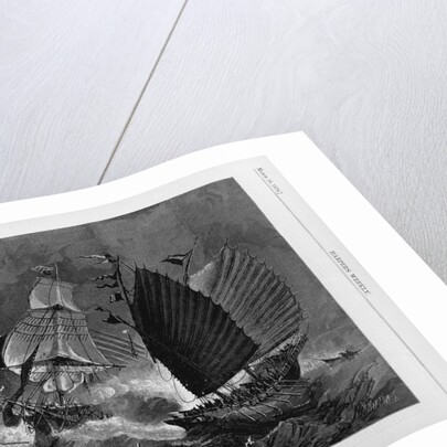 Chinese Pirates Attacking a Trader by Julian Oliver Davidson
