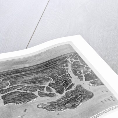 Bird-Eye View of the Coast, From Savannah, Georgia to Beaufort, South Carolina, Showing the Postitio by Anonymous