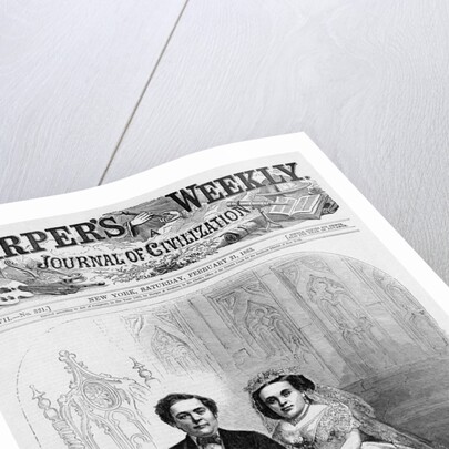 Mr. and Mrs. Charles S. Statton (General Tom Thumb and Wife) by Anonymous