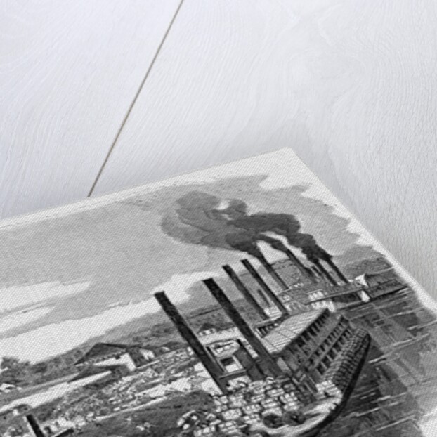 King Cotton Captured-The Cotton of the Attakapas Region Pouring Into Brashear City, LA by Anonymous
