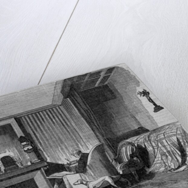 Interior View of Lamartine's Private Study by Anonymous
