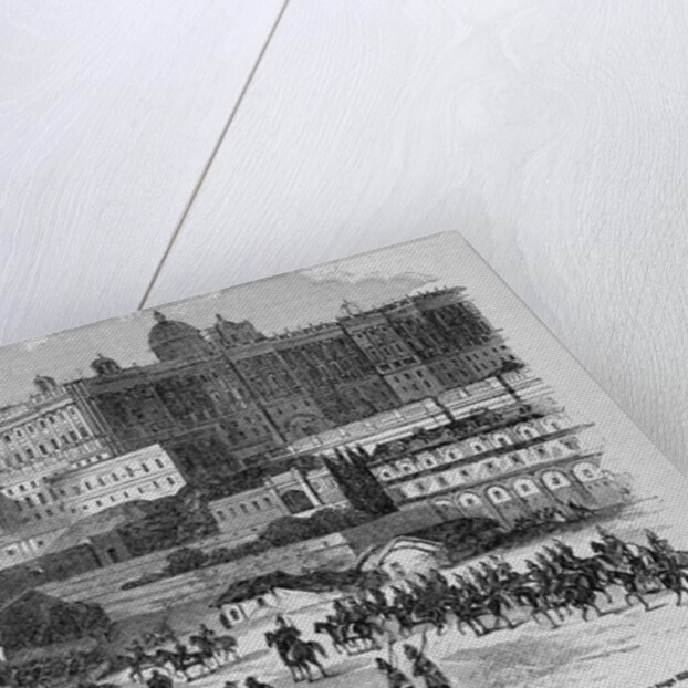 The Royal Palace at Madrid, Spain by Anonymous