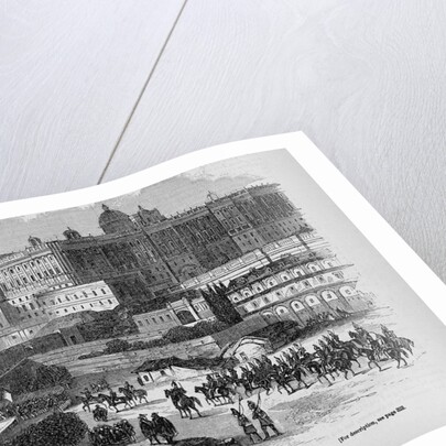 The Royal Palace at Madrid, Spain by Anonymous