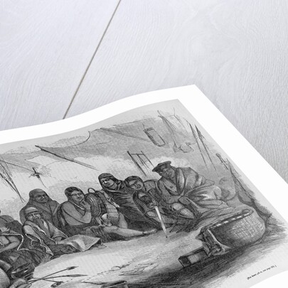 A Group of California Indians Illustration by Anonymous