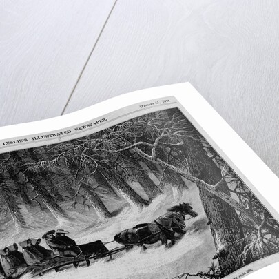 New York - The Shakers at Lebanon Enjoying A Sleigh Ride by Anonymous