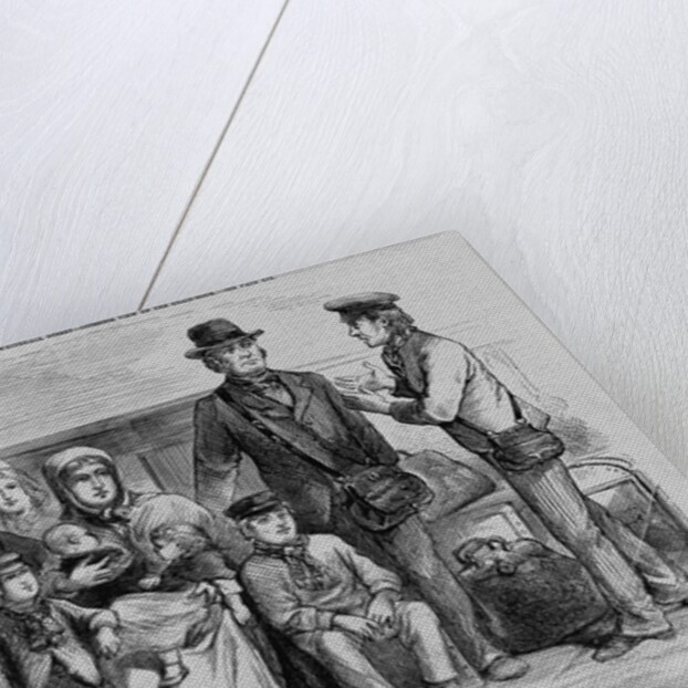 New York City - Arrival of Mennonite Emigrants, a Religious Sect Expelled from Russia and Seeking a Refuge in Dakota, America by Anonymous