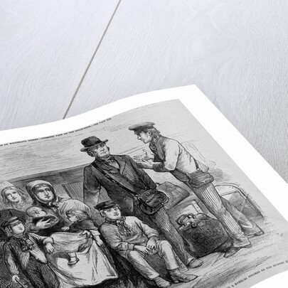 New York City - Arrival of Mennonite Emigrants, a Religious Sect Expelled from Russia and Seeking a Refuge in Dakota, America by Anonymous