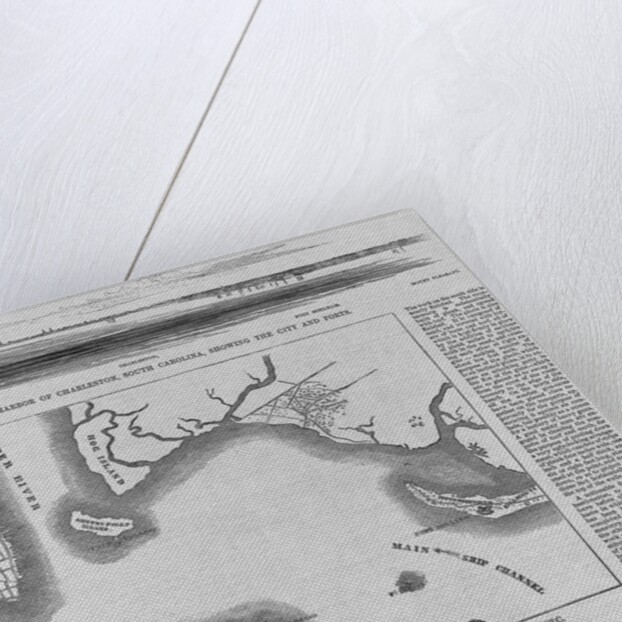 The Forts and Harbor of Charleston, South Carolina by Anonymous