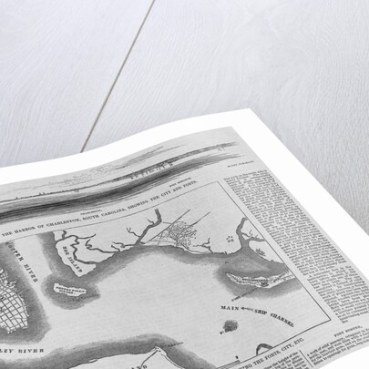 The Forts and Harbor of Charleston, South Carolina by Anonymous