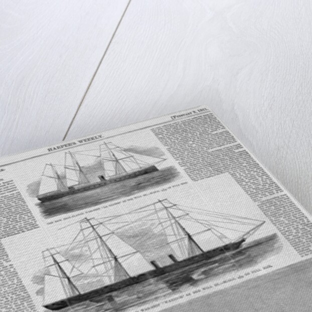 The New Iron-Plated War-Ship "La Gloire" As She Will Be by Anonymous