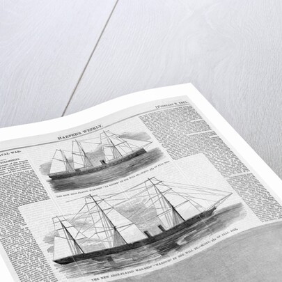 The New Iron-Plated War-Ship "La Gloire" As She Will Be by Anonymous