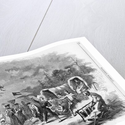 Camp Life in the Confederate Army - Mississippians Practicing with the Bowie Knife by Anonymous