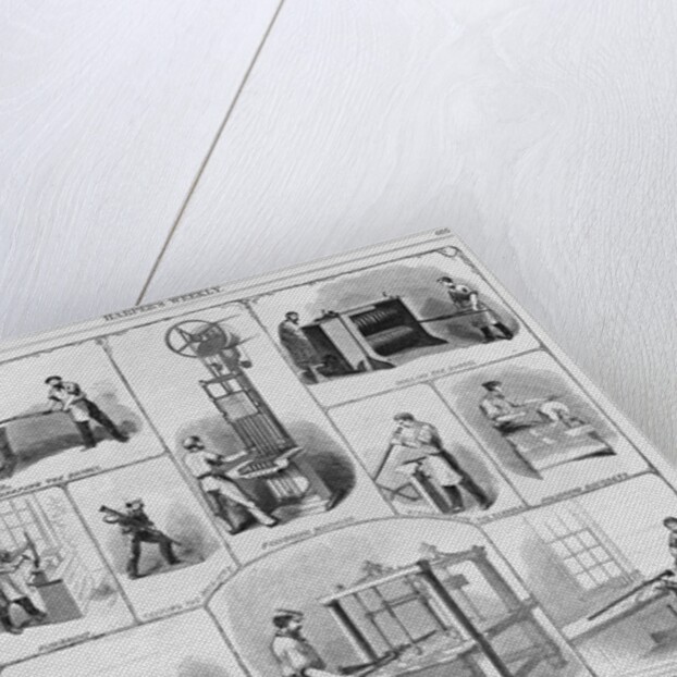 Manufacturing Muskets, U.S. Armory, Springfield, Massachusettes by Anonymous