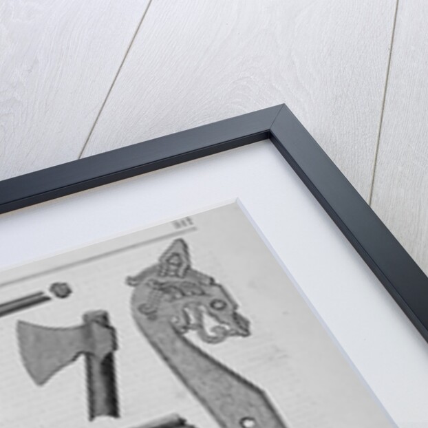 A Viking's Ship, discovered near Sandefjord, Norway by H.P. Wolcott