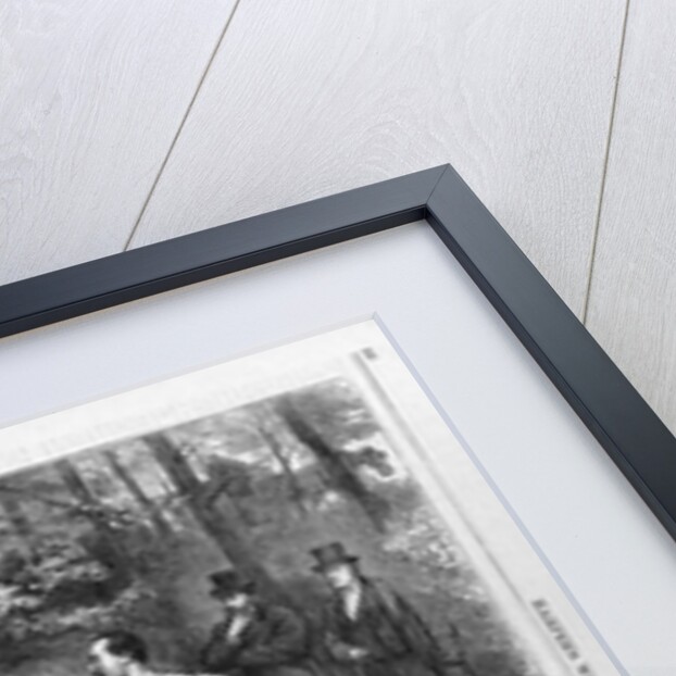 The Code of Honor-A Duel in the Bois De Boulogne, Near Paris by Anonymous