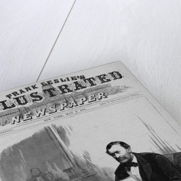 President Grant Preparing his Veto Message in the Cabinet Room of the White House by Anonymous