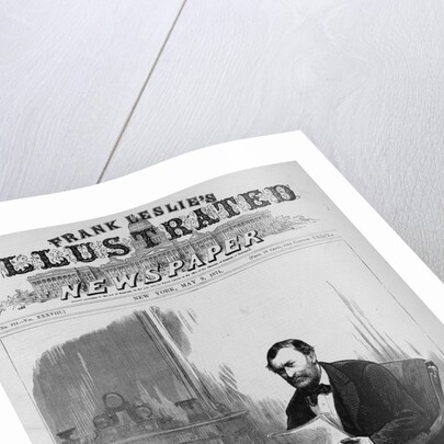 President Grant Preparing his Veto Message in the Cabinet Room of the White House by Anonymous