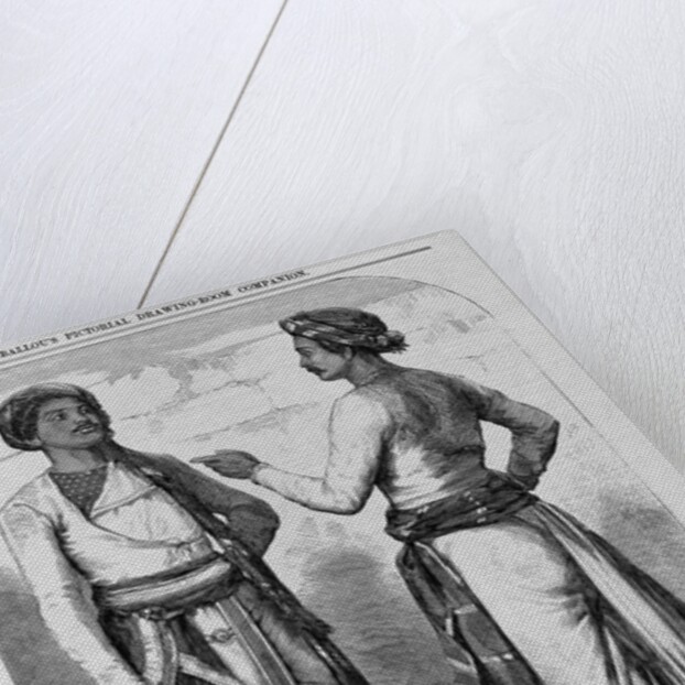 Sepoys in Their Native Costume by Anonymous