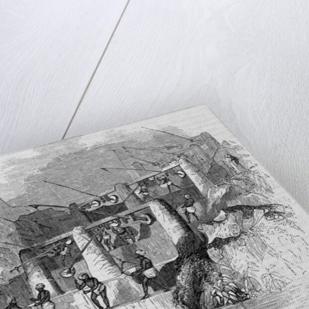 Egyptian Shadoof for Irrigation by Anonymous