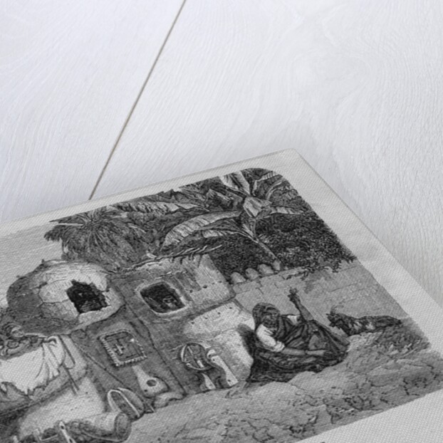 Exterior of an Egyptian Fellah's House by Anonymous