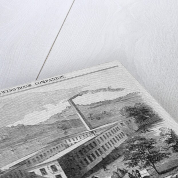 View of Appleton, Tracy & Co.'s Watch Manufactory Magazine Illustration Published in Ballou's Pictorial Drawing Room Companion by Anonymous