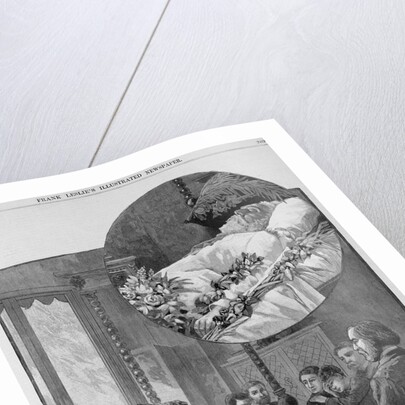 France - The late Victor Hugo - Scene at his bedside during his last hours by Anonymous