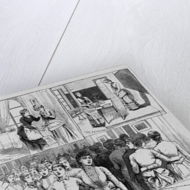 New York - Student life at Vassar College by a staff artist by Anonymous