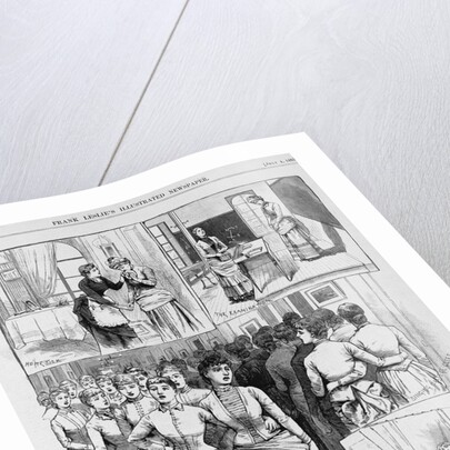 New York - Student life at Vassar College by a staff artist by Anonymous