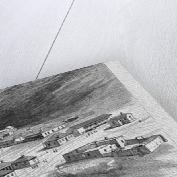 Arizona - Fort Bowie, the headquarters of General Crook, and the oldest garrisoned post in the territory by Baker & Johnston