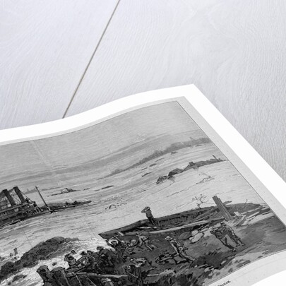 The flood on the lower Mississippi - mending a levee by Charles Graham