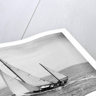 Diamond Head Yacht During a Race by Anonymous