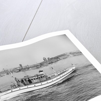 The Governor Elisha P. Ferry Sailing in Puget Sound by Anonymous