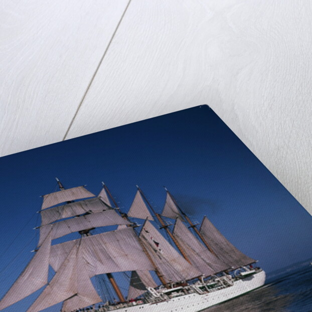 Sailing Ship Esmeralda in Puget Sound by Anonymous
