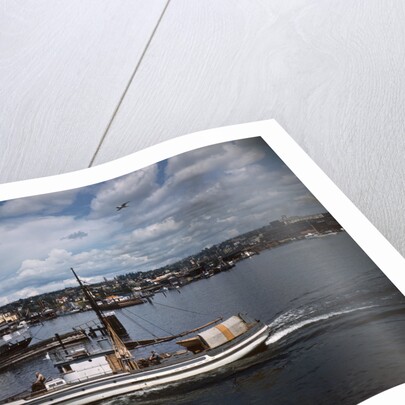 Halibut Fishing Vessel Alma in Salmon Bay by Anonymous