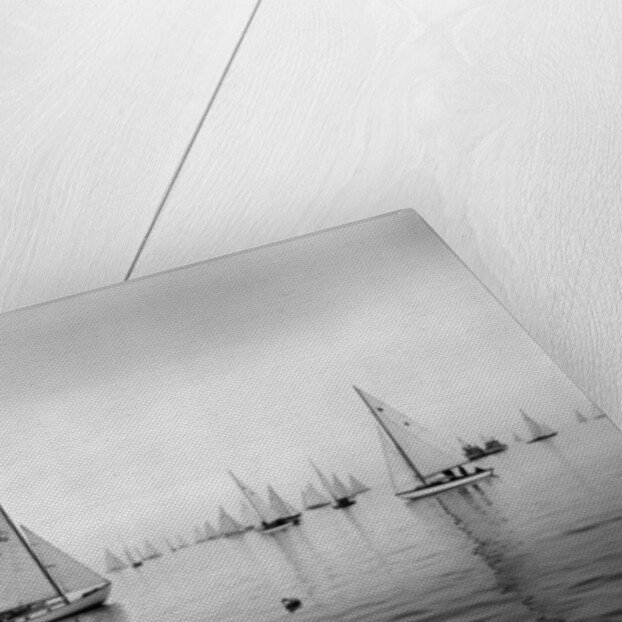 Sailboats Waiting to Race by Anonymous