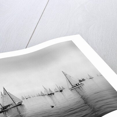 Sailboats Waiting to Race by Anonymous