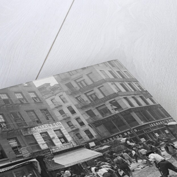 Men Working on Canal Street by Anonymous