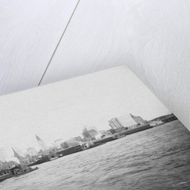 View of Manhattan Skyline by Anonymous