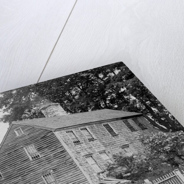 A Saltbox House by Anonymous