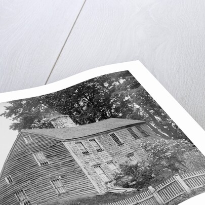 A Saltbox House by Anonymous