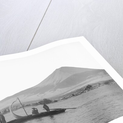 Lake Kawagushi and Mount Fuji by Anonymous