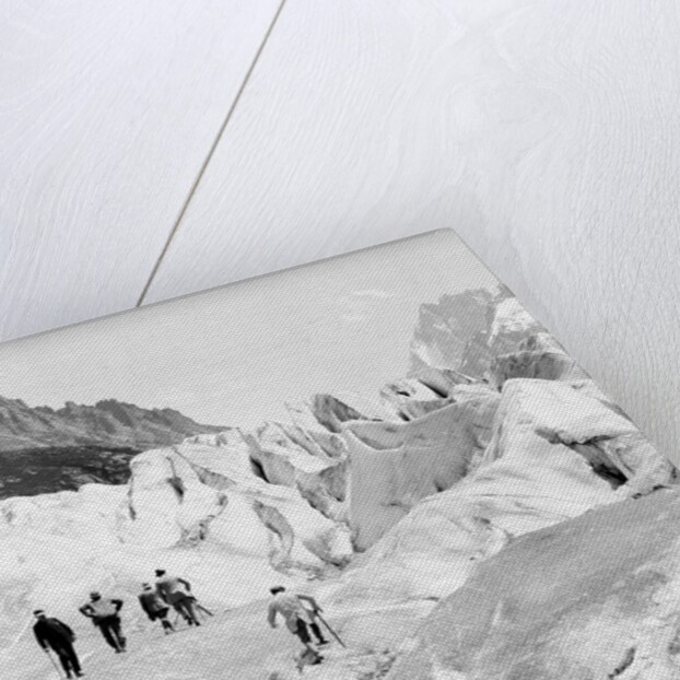 Glacier on Mount Blanc by Anonymous