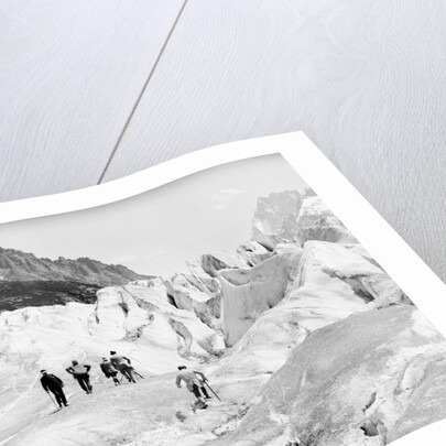 Glacier on Mount Blanc by Anonymous