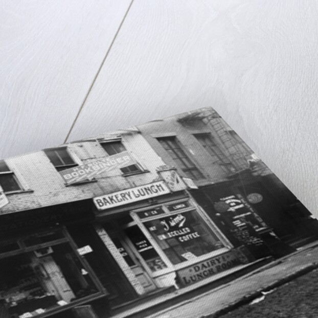 Supposed Location of Washington Irving's Boyhood Home by Anonymous