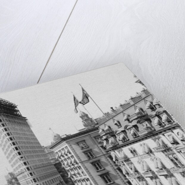 Flatiron Building Under Construction by Anonymous