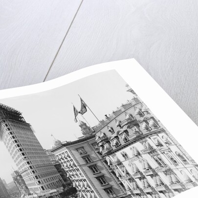 Flatiron Building Under Construction by Anonymous